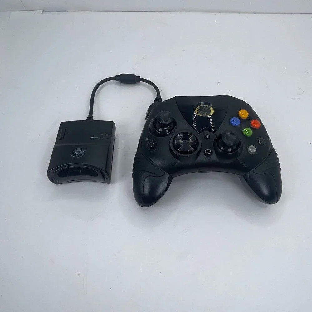 OEM Black Microsoft Original Xbox Wireless Receiver Xbox Controller *For Parts*